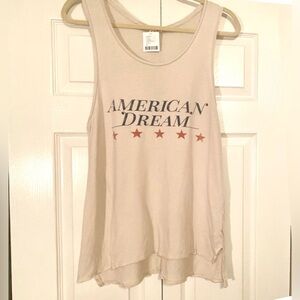 Future State American Dream Graphic Loose Tank Top